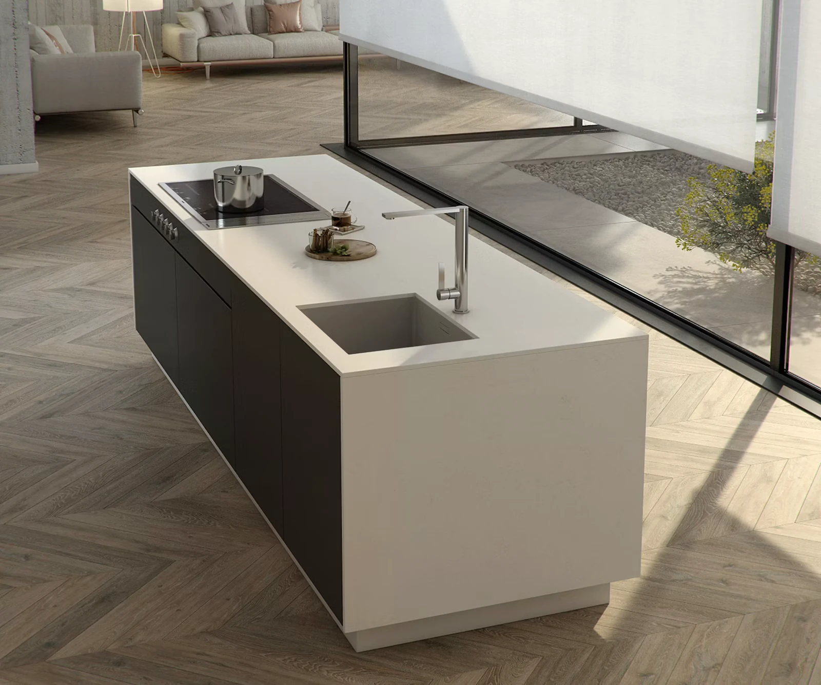 Silestone Miami Vena · Finition Poli