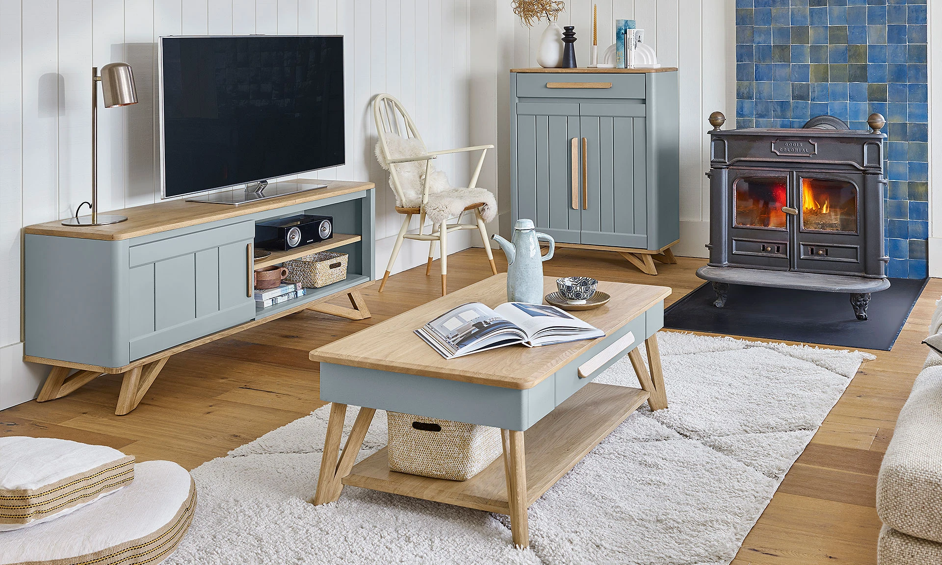 Jina - Meuble TV et table basse