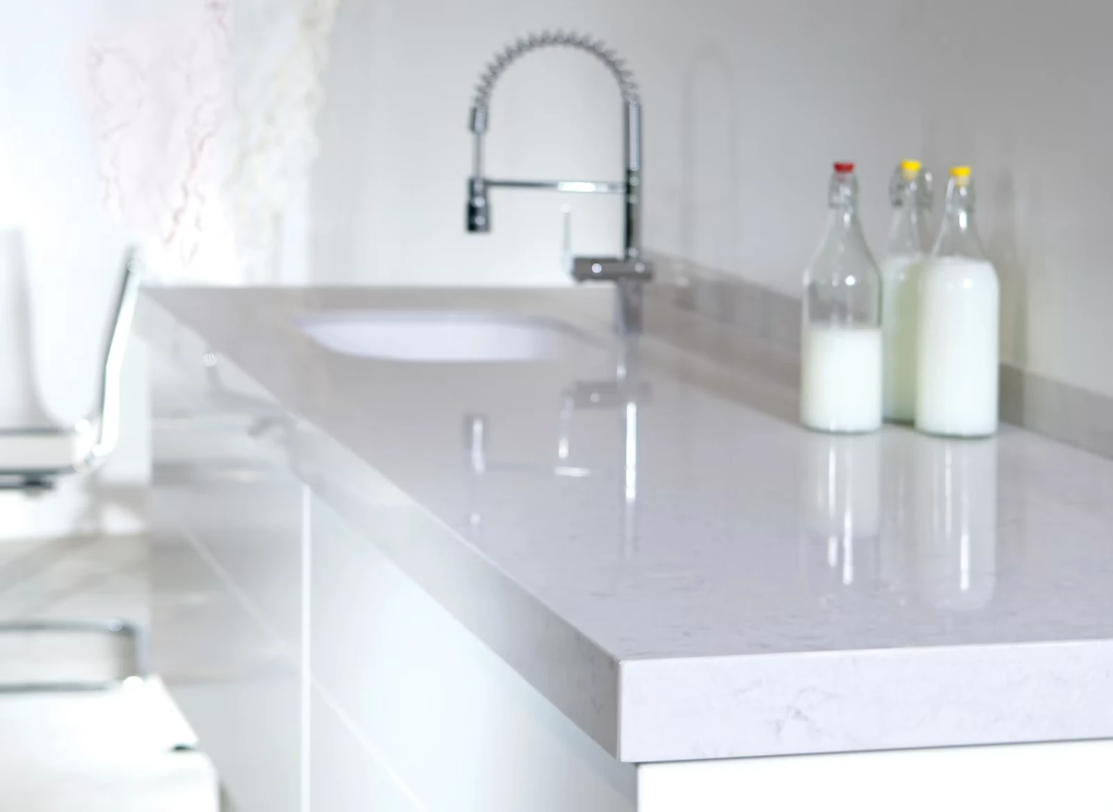 Silestone Lagoon · Finition Poli