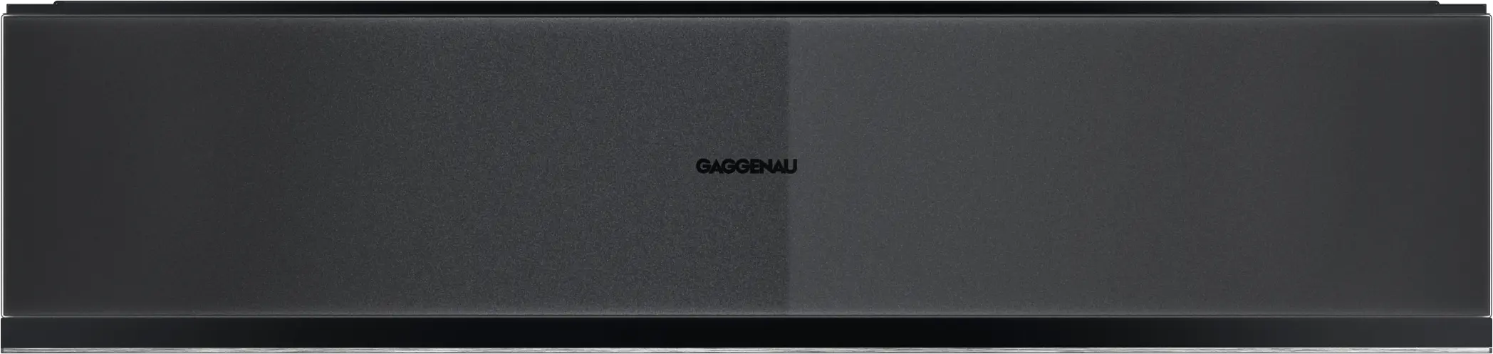 Tiroir culinaire et chauffant Gaggenau série Minimalistic · GW251100 · 20 l, 60 x 14 cm · Onyx