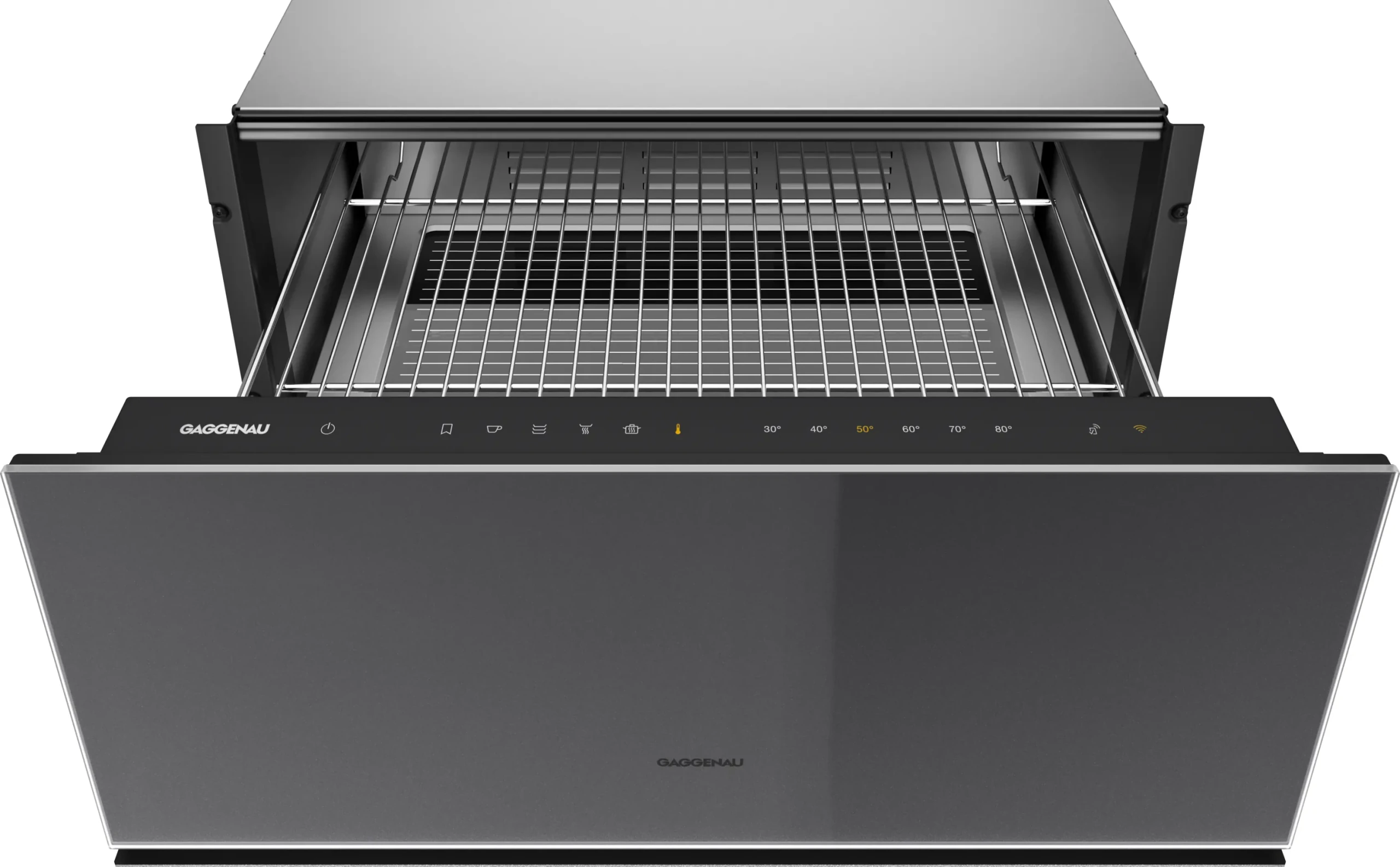 Tiroir culinaire et chauffant Gaggenau série Minimalistic