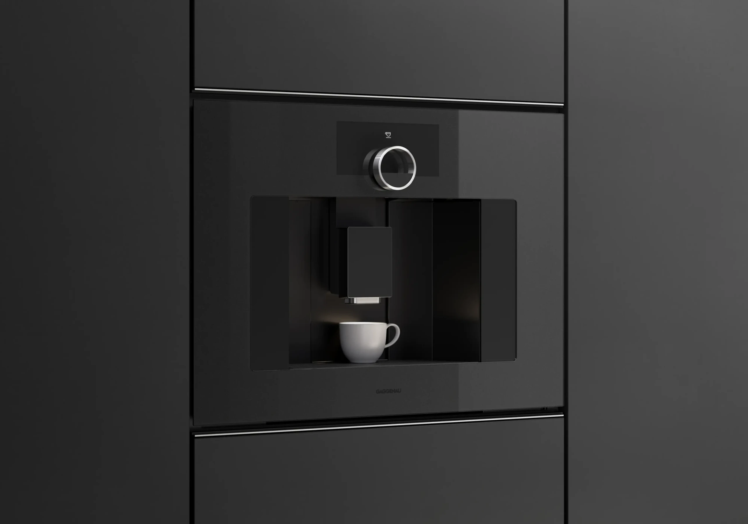 Machine à café tout automatique Gaggenau série Minimalistic