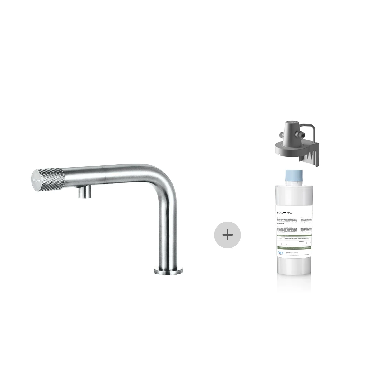 Bradano Alvo avec kit de filtration classique · Inox
