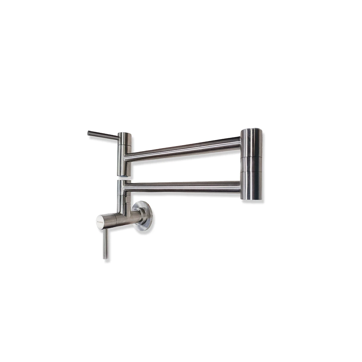 Bradano Serio pot filler mural · Inox