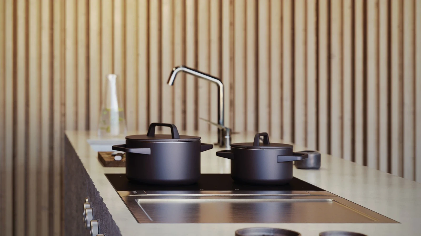BORA PROFESSIONAL 3.0 - - PLAQUE DE CUISSON AVEC HOTTE INTÉGRÉE