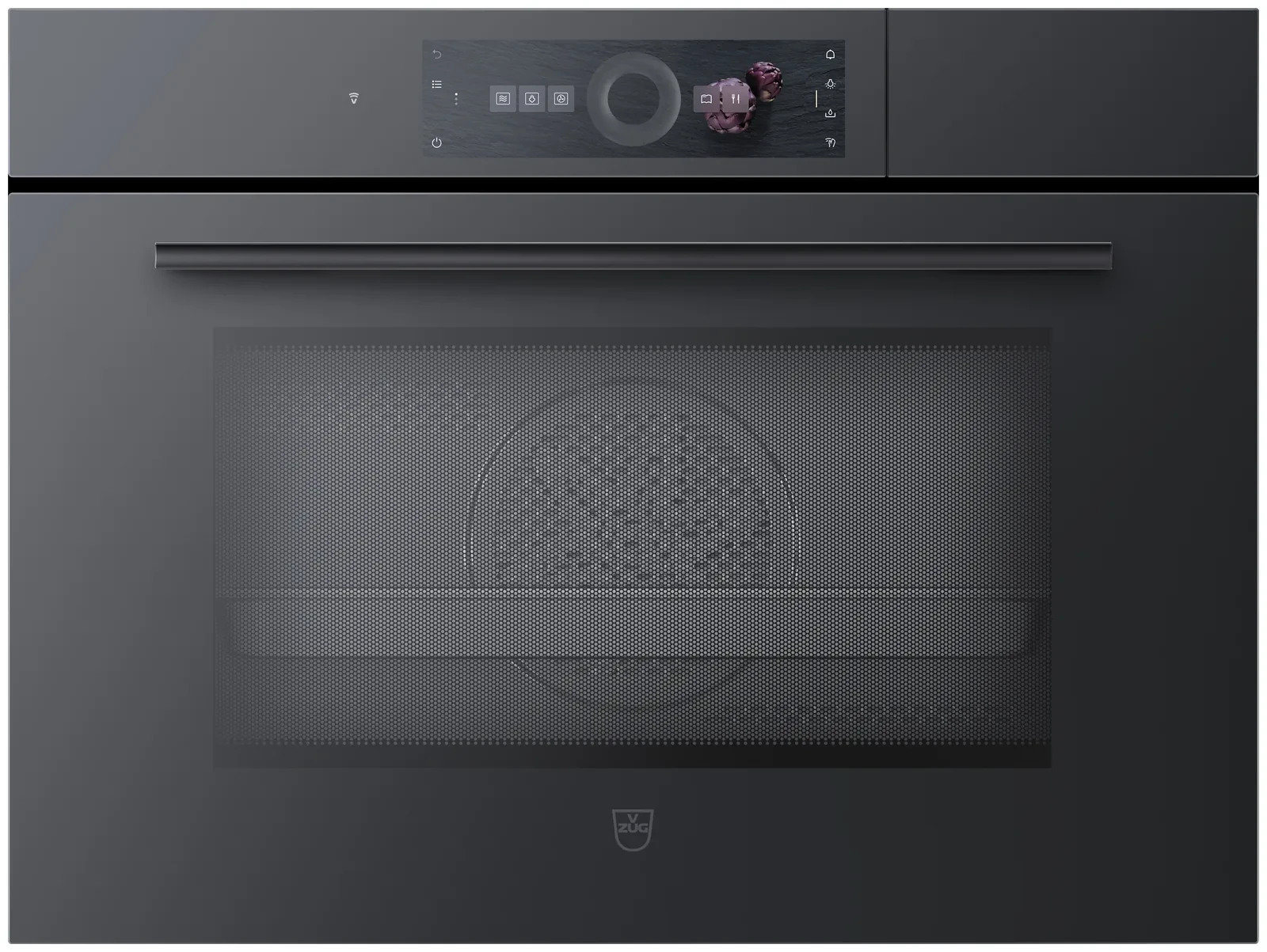 Four vapeur combiné V-ZUG CombiSteamer V6000 45M PowerSteam · Miroir noir
