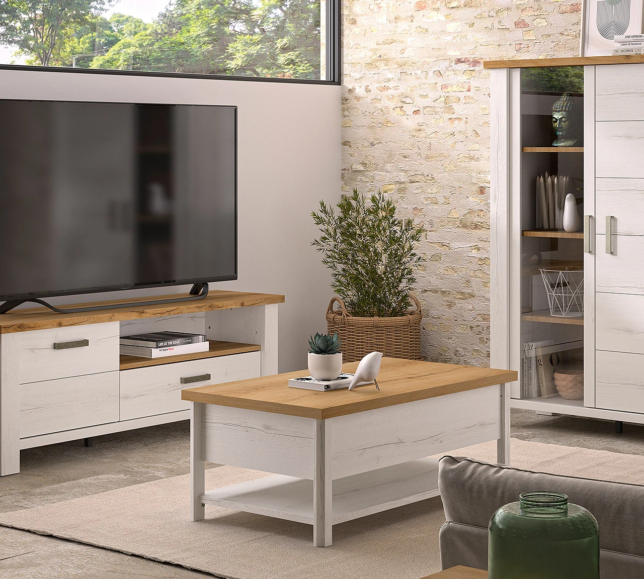 Luberon - Meuble TV et table basse