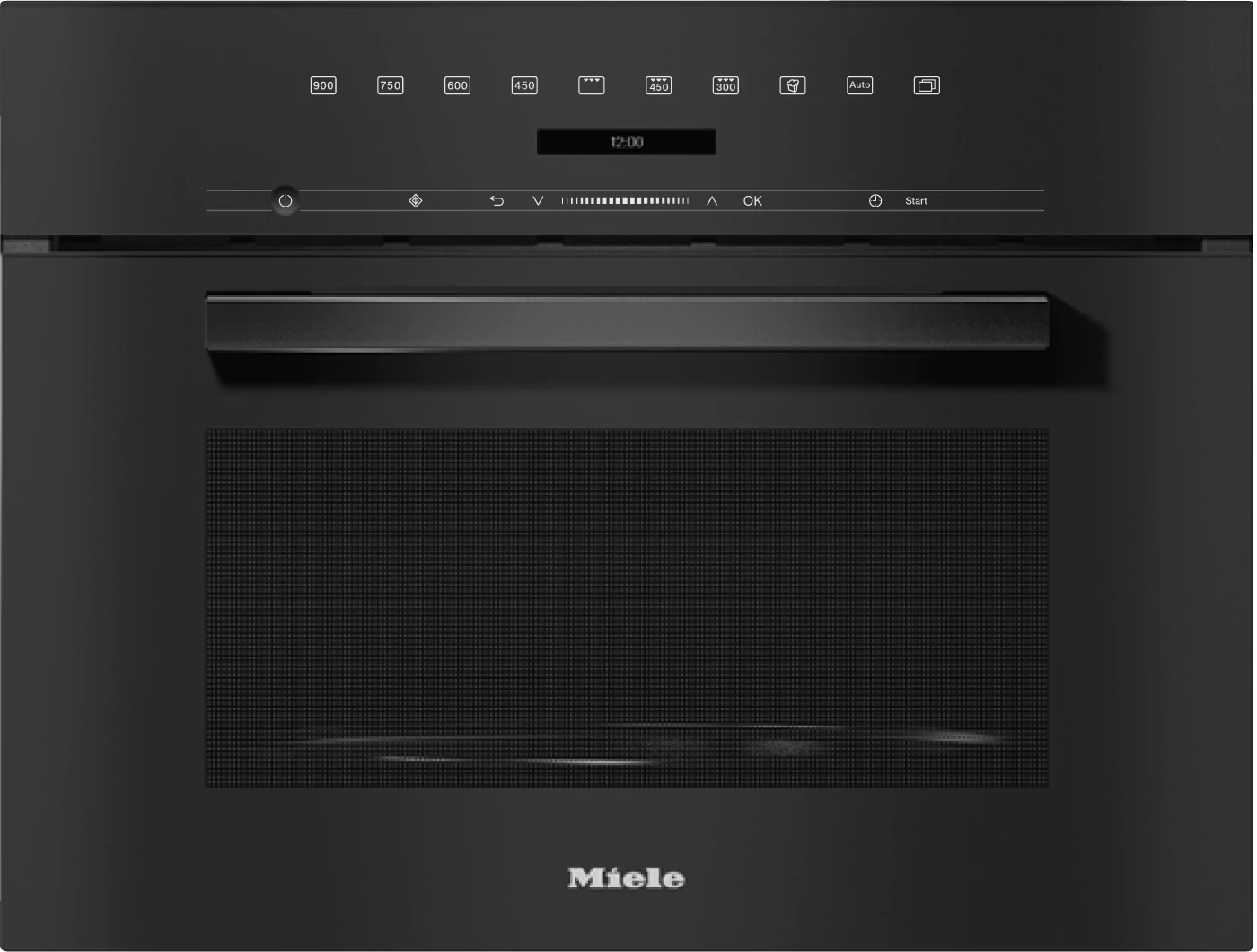 Micro-ondes encastrable Miele M 7244 TC · Noir obsidien