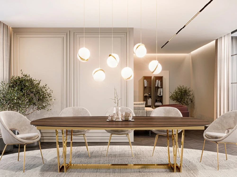 Cartye 270 cm - Table de repas