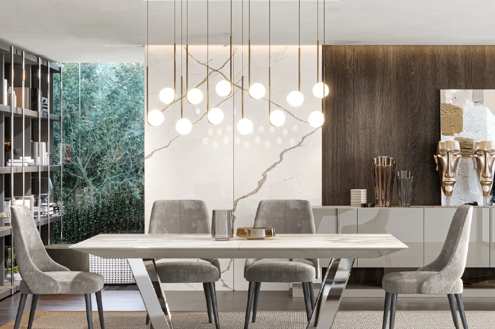 Gilv - Table de repas extensible