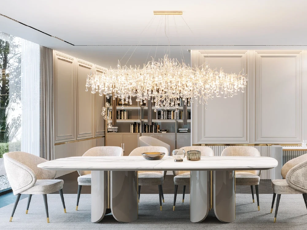 Vercelli 300 cm - Table de repas