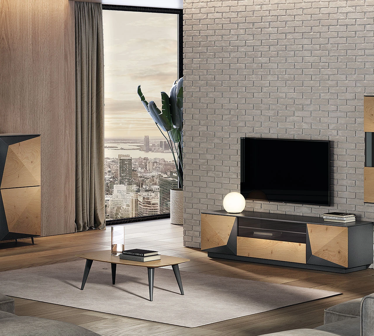 Minho - Meuble TV et table basse