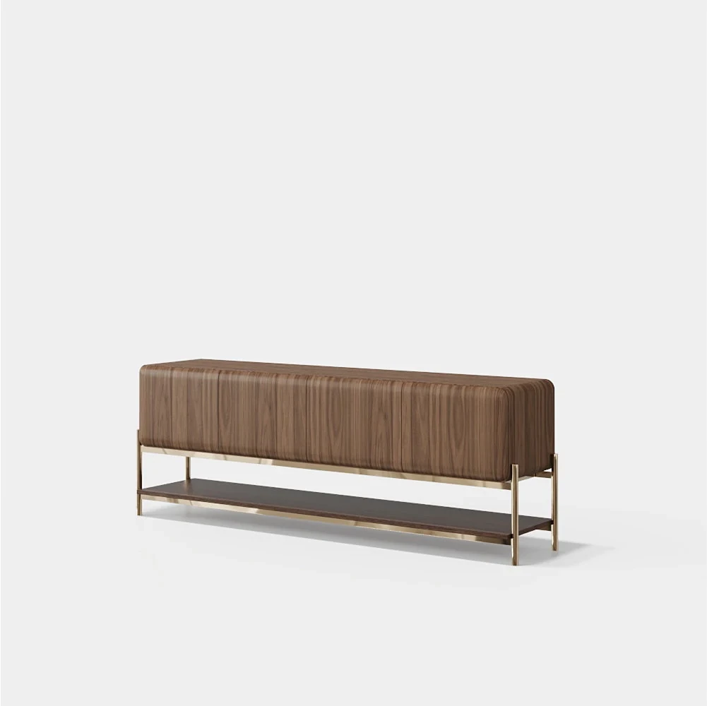 Kaori 216 cm - Meuble TV 4 portes