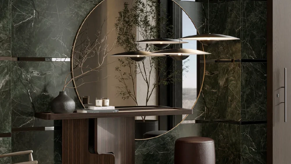 Brave II - Miroir rond 160 cm