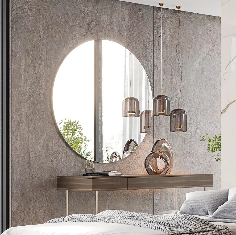 Selli - Miroir rond 120 cm