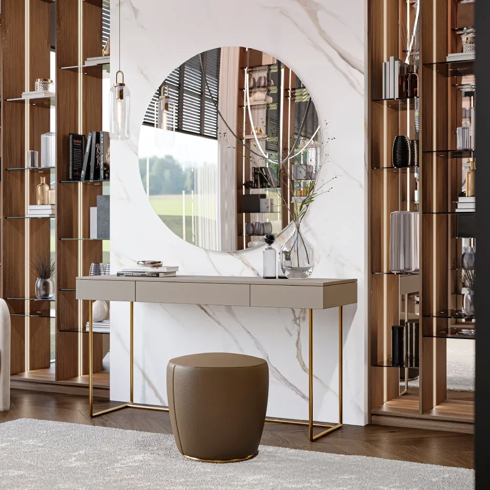 Selli - Miroir rond 120 cm