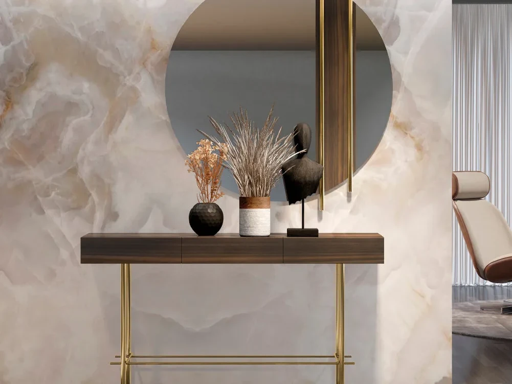 Ellender - Miroir rond 120 cm