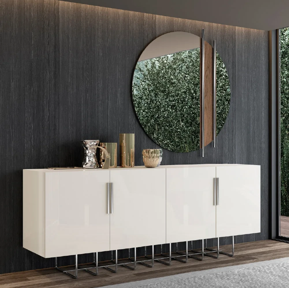 Ellender - Miroir rond 120 cm