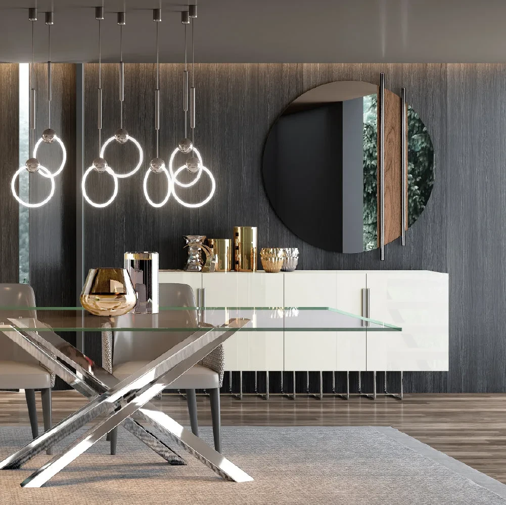 Ellender - Miroir rond 120 cm