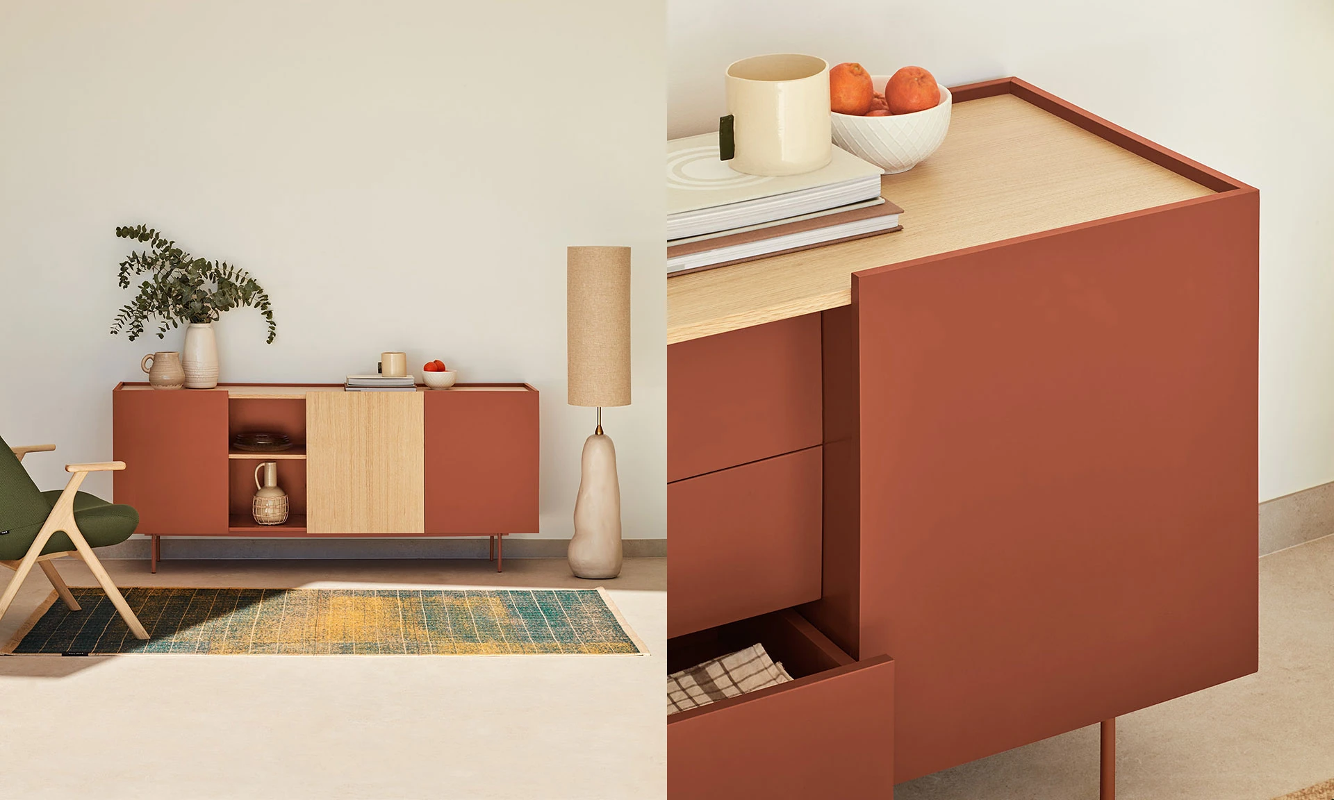 Ambre - Buffet 3 portes