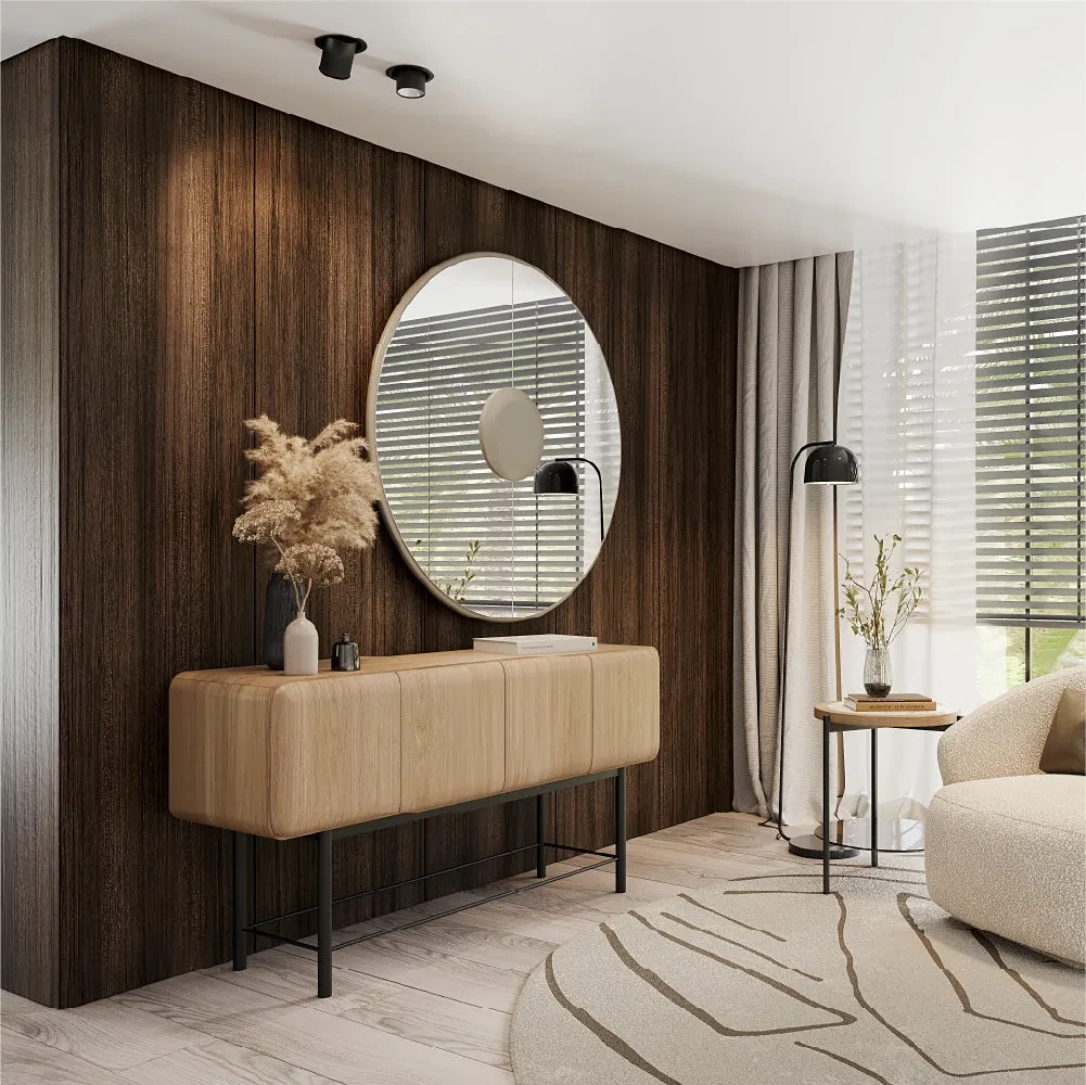 Rocco - Miroir rond 120 cm