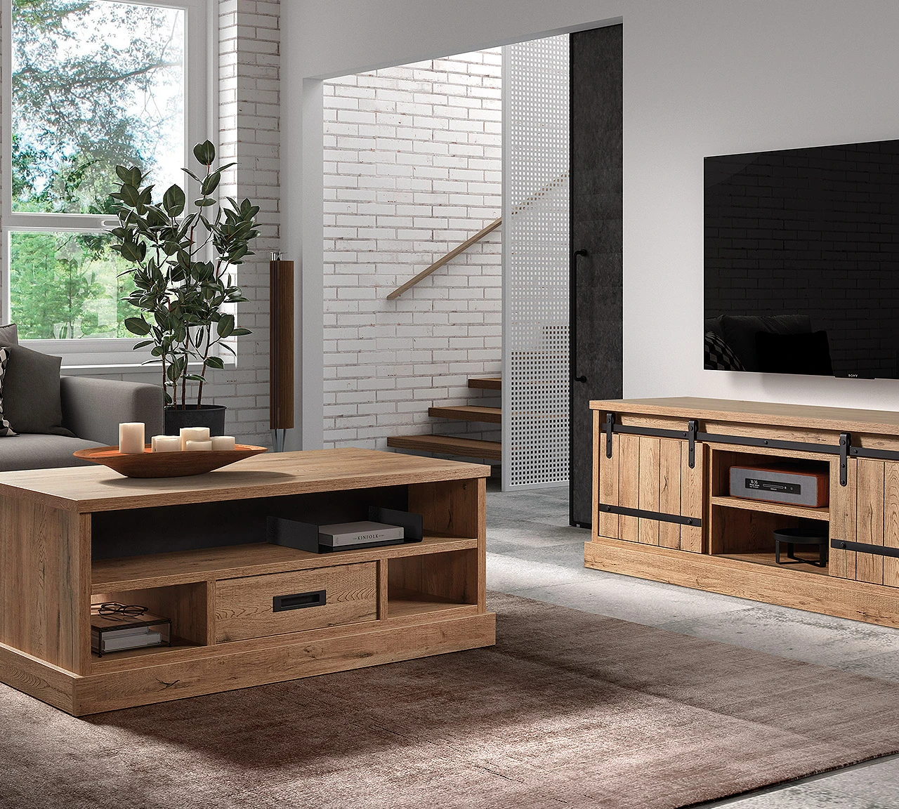 Panama - Meuble TV et table basse