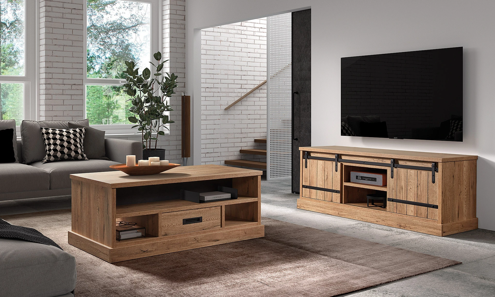 Panama - Meuble TV et table basse