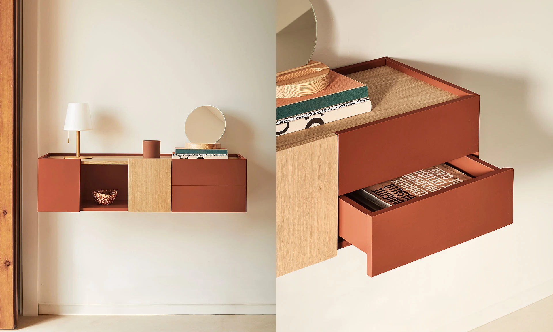 Ambre - Console suspendue