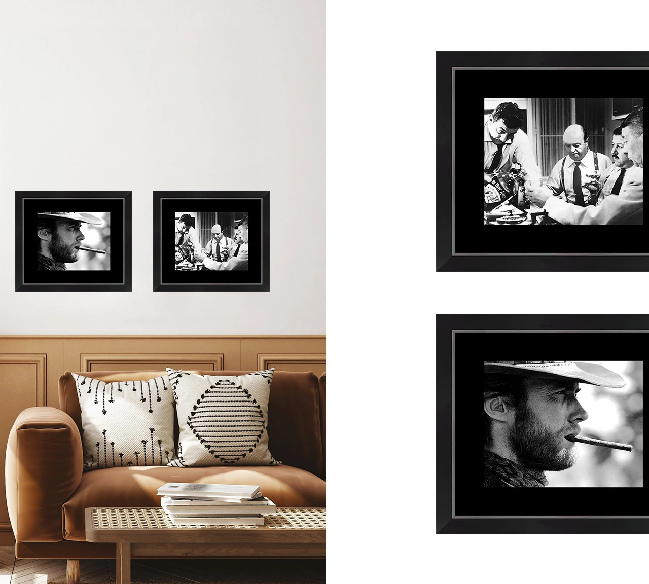 Photographies de cinéma encadrées