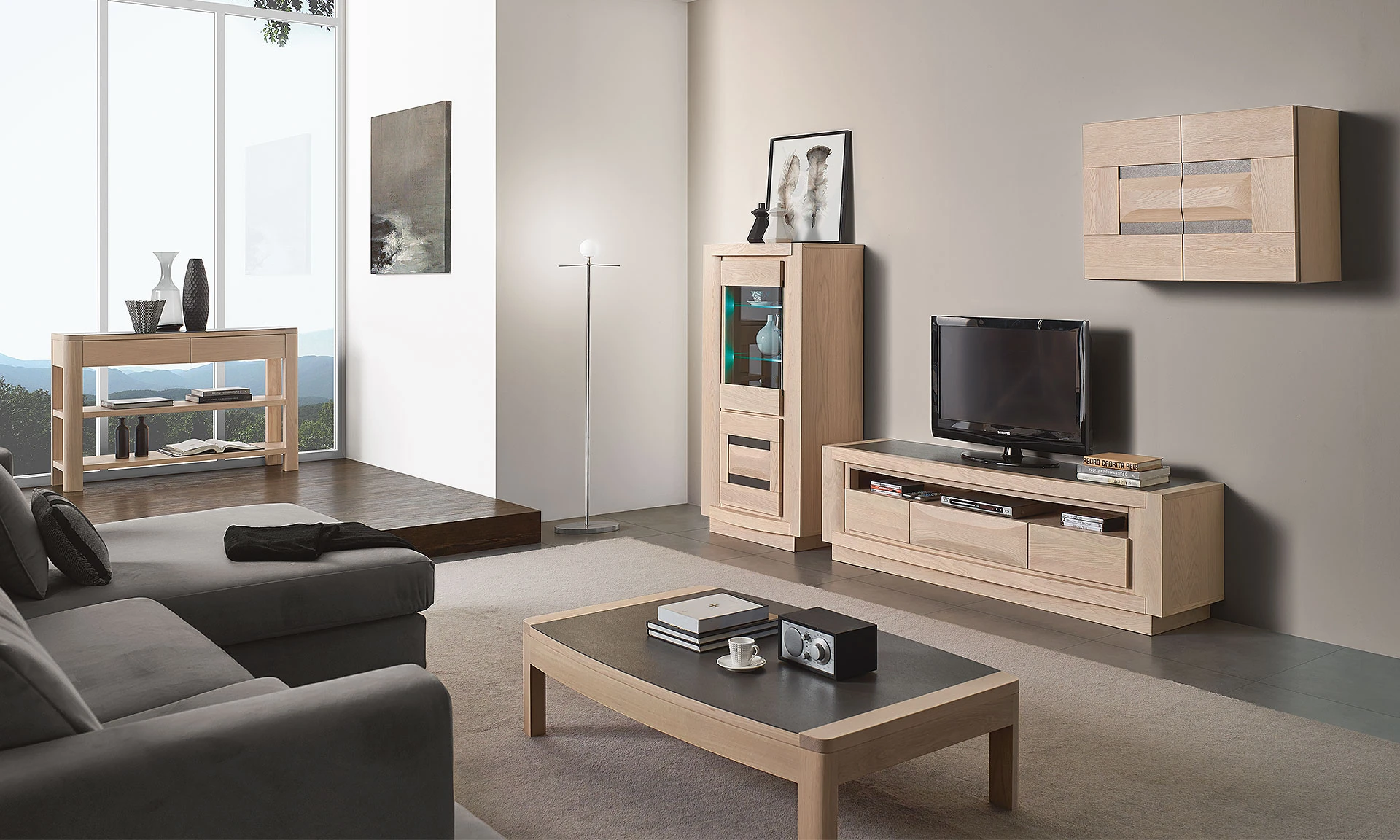 Plaisance - Meuble TV et table basse