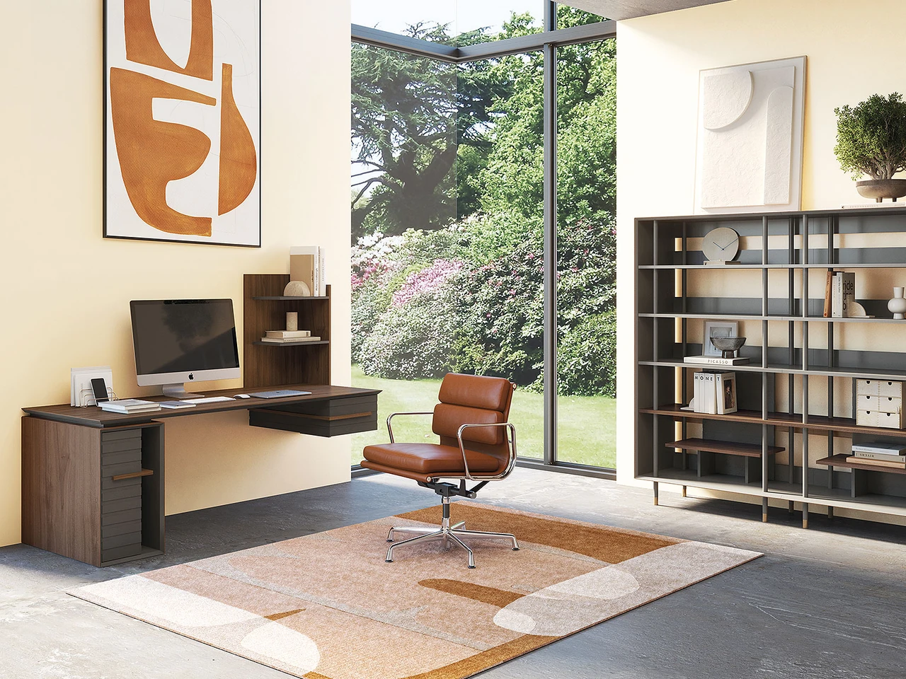 Pulsion - Bureau et bibliothèque
