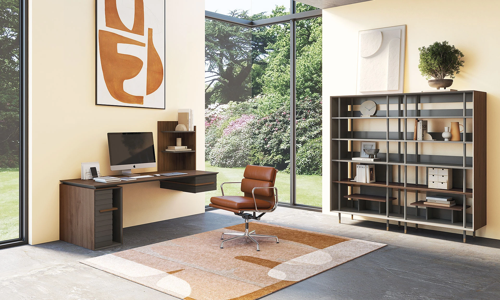 Pulsion - Bureau et bibliothèque