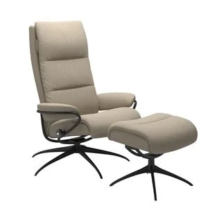 Tokyo dossier haut - Fauteuil relax · Star avec repose-pieds