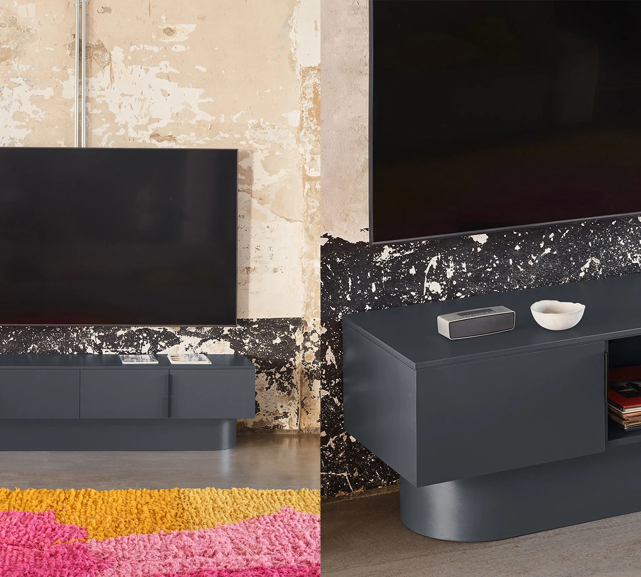 Rituel - Meuble TV 4 portes