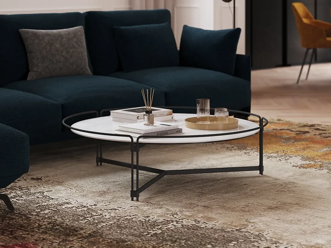 Join - Table basse plateau céramique