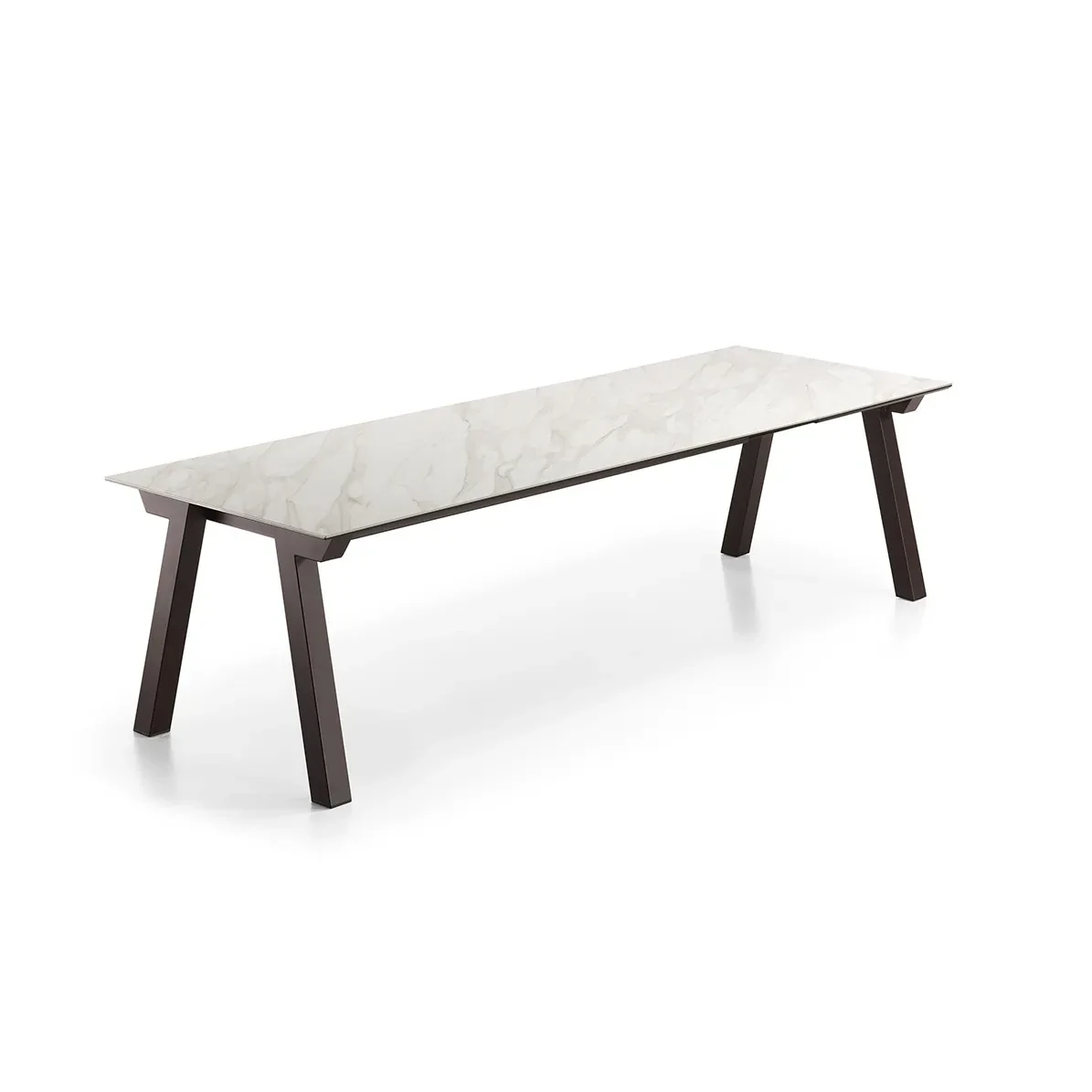 Duero - Table extensible plateau céramique