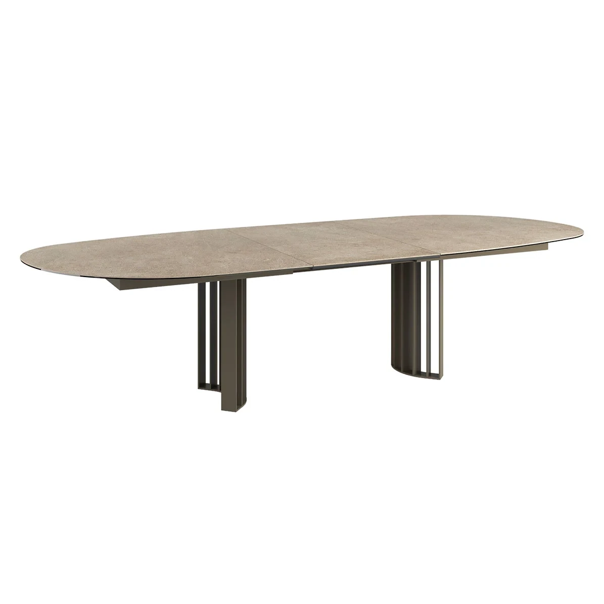 Joplin - Table extensible plateau céramique