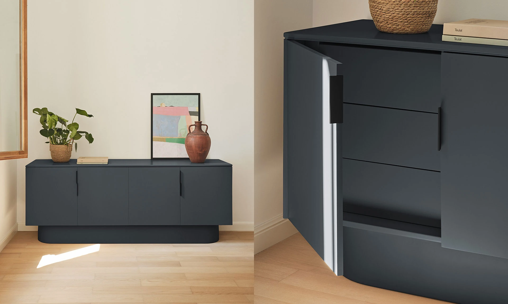 Rituel - Buffet 4 portes 3 tiroirs