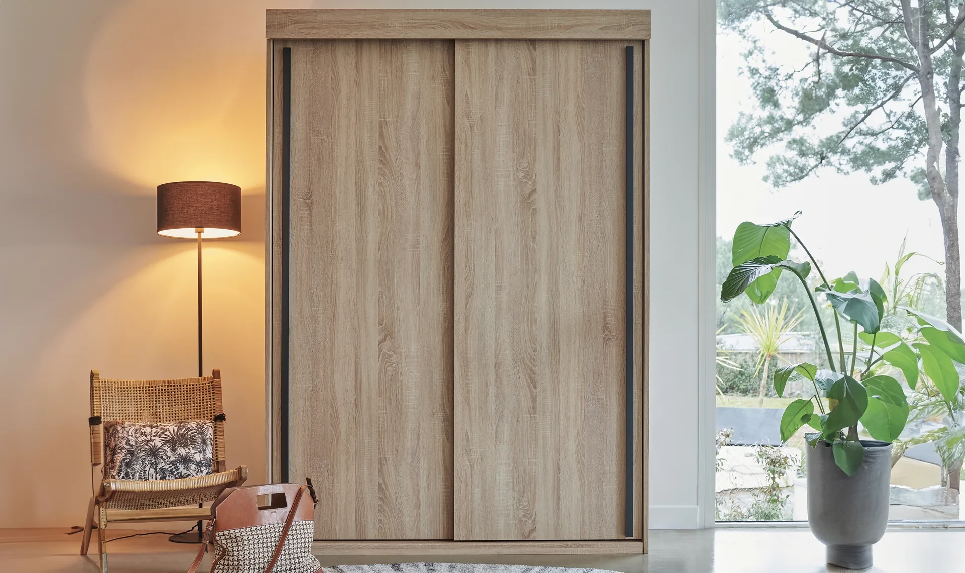 Celio First - Armoire à portes coulissantes