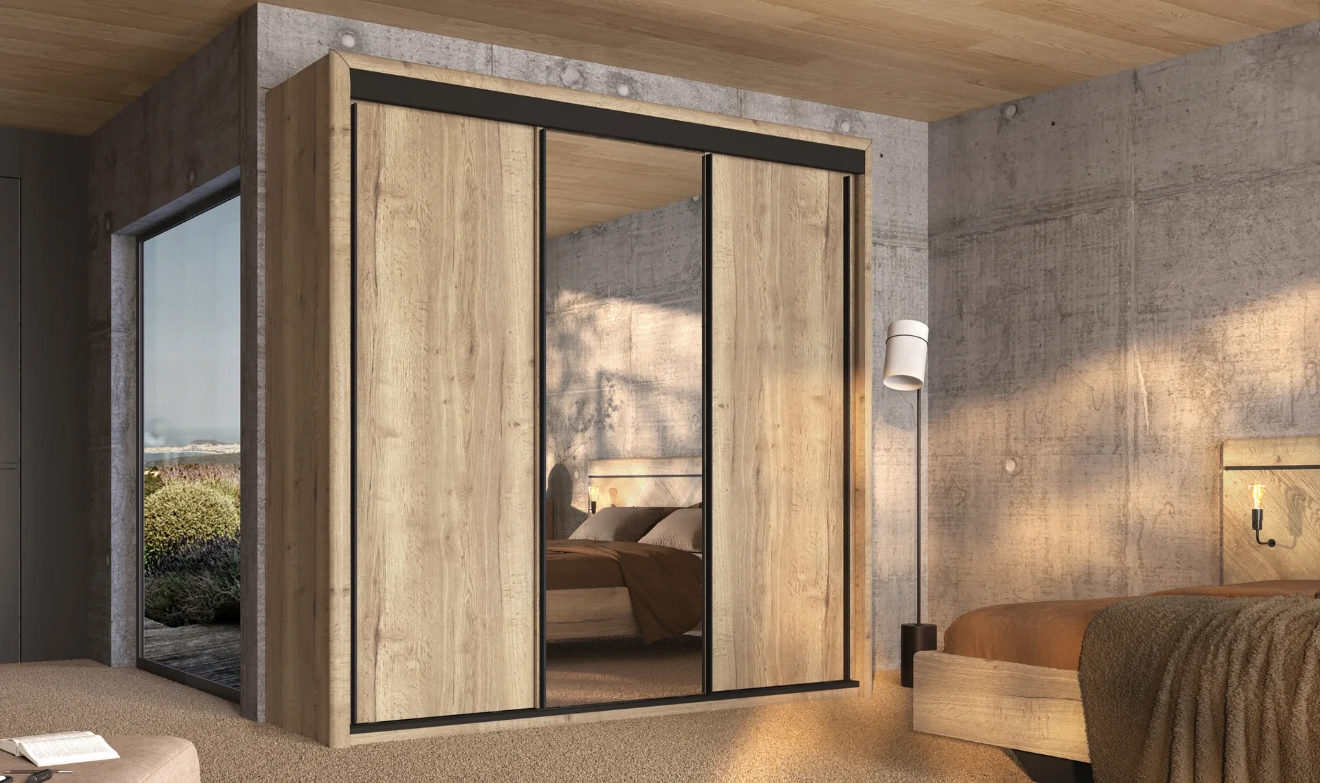 Celio Opéra - Armoire à portes coulissantes