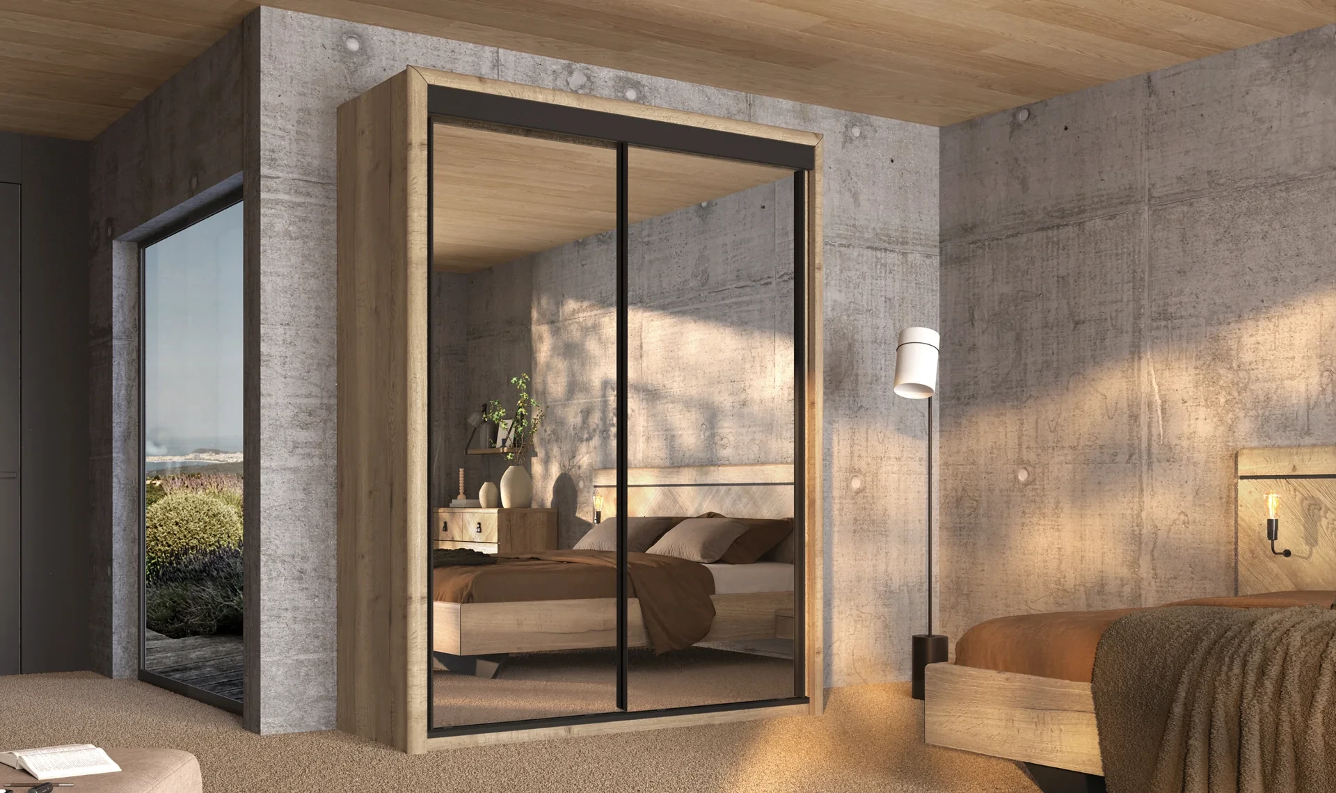 Celio Opéra - Armoire à portes coulissantes
