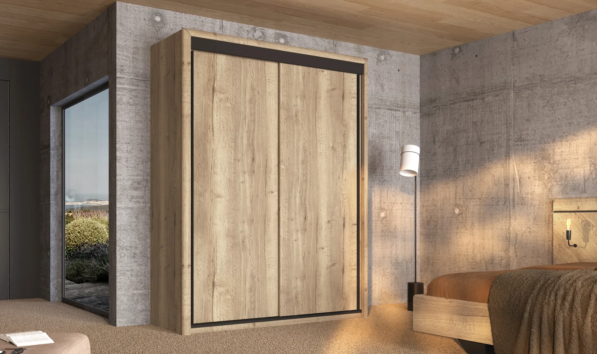 Celio Opéra - Armoire à portes coulissantes