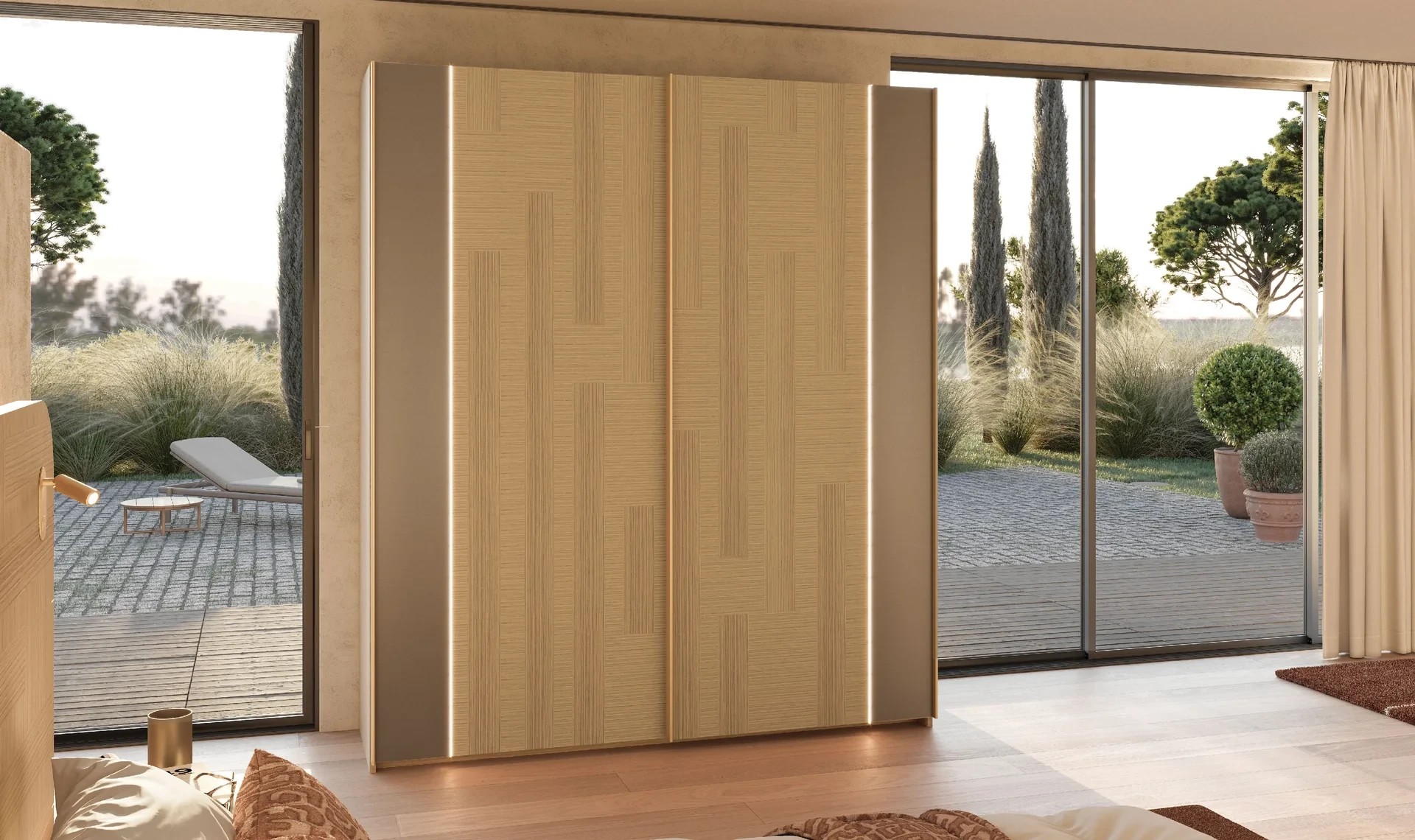 Celio Majestic - Armoire à portes coulissantes