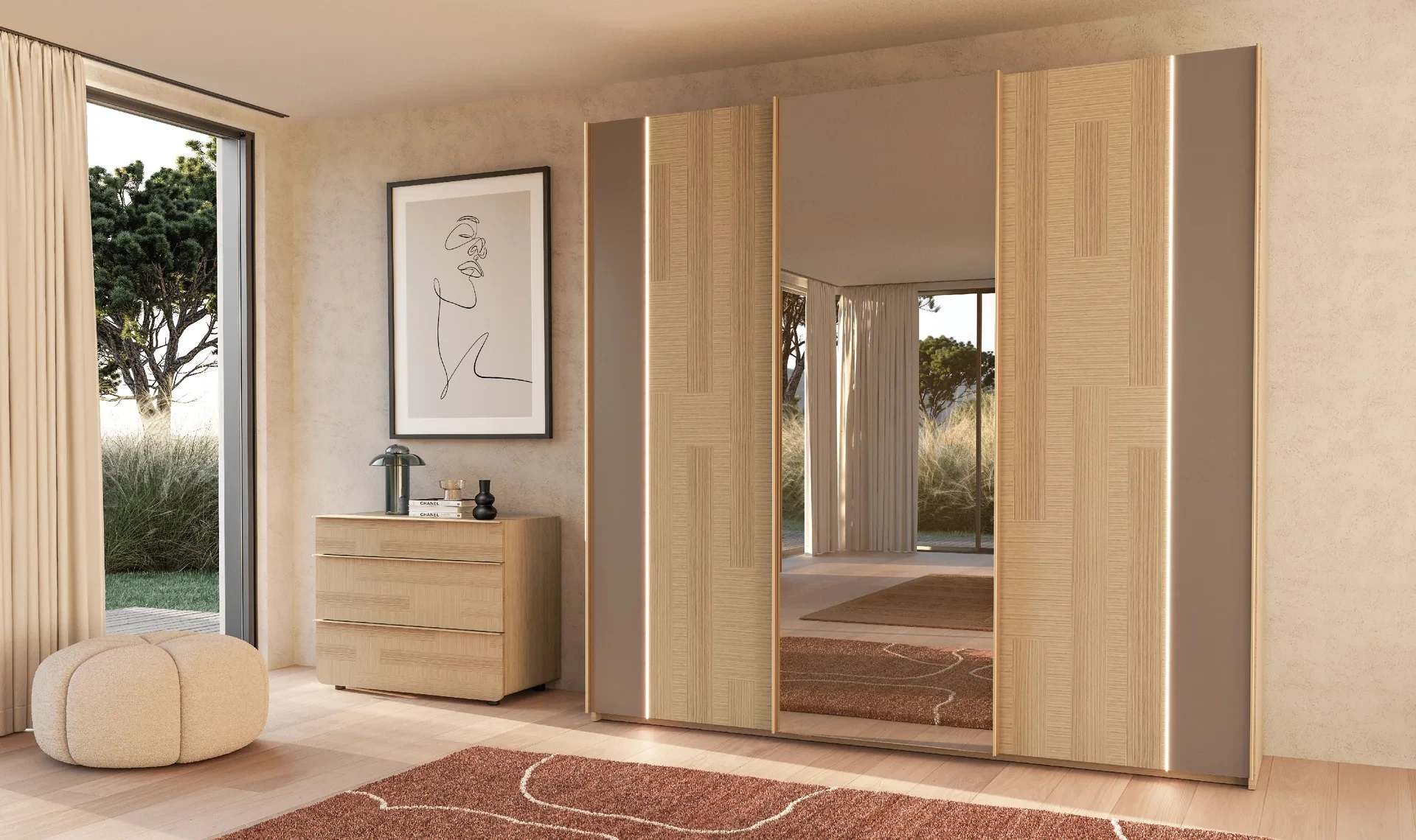 Celio Majestic - Armoire à portes coulissantes