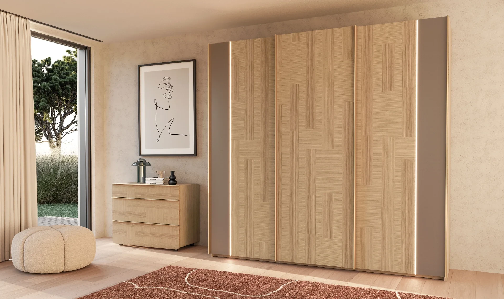 Celio Majestic - Armoire à portes coulissantes