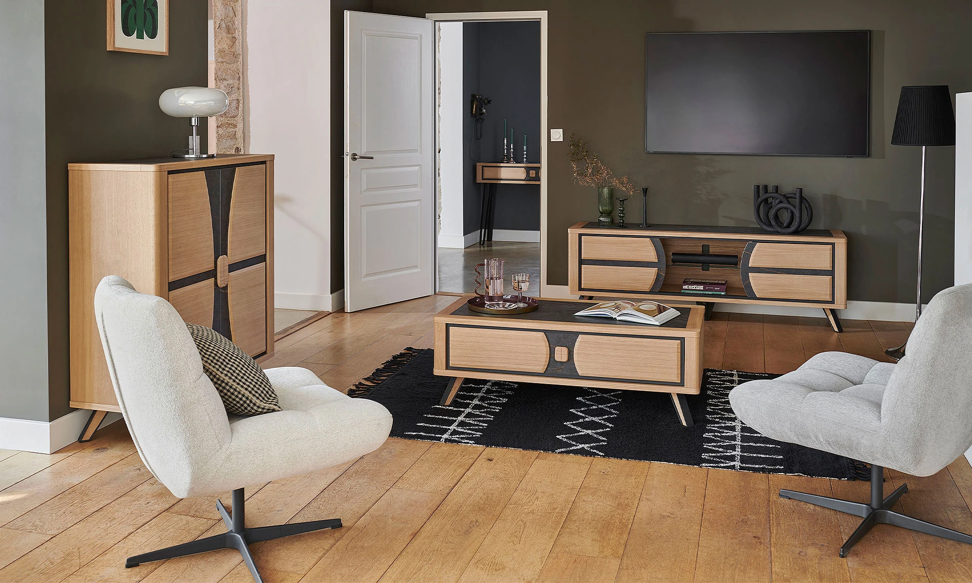 Sigma - Meuble TV 2 portes