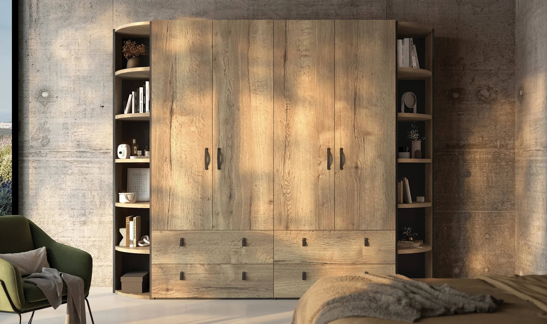 Celio Opéra - Armoire à portes battantes