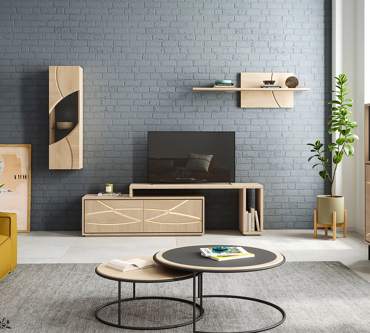 Archipel - Meuble TV et table basse